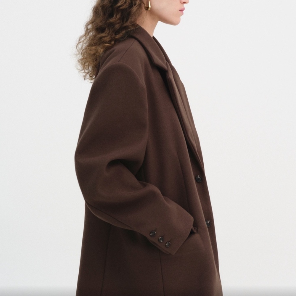 Source Unknown Chocolate Brown Blazer - image 6